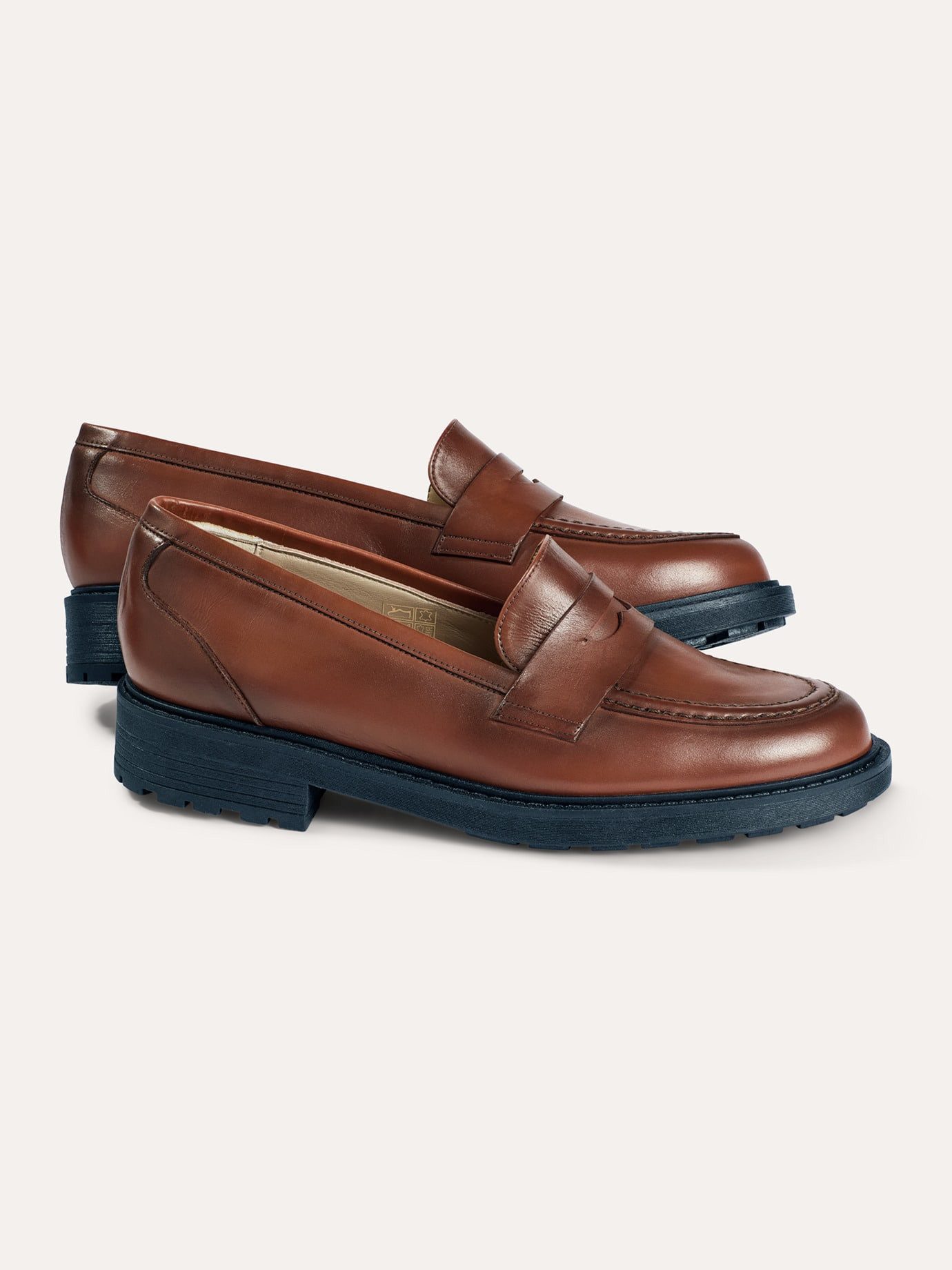 Walbusch Damen Soft Komfort Loafer Leder bequeme Weite G offen Loafer Vorderfußpolster, rutschfeste Profilsohle, Slipper, Spanien