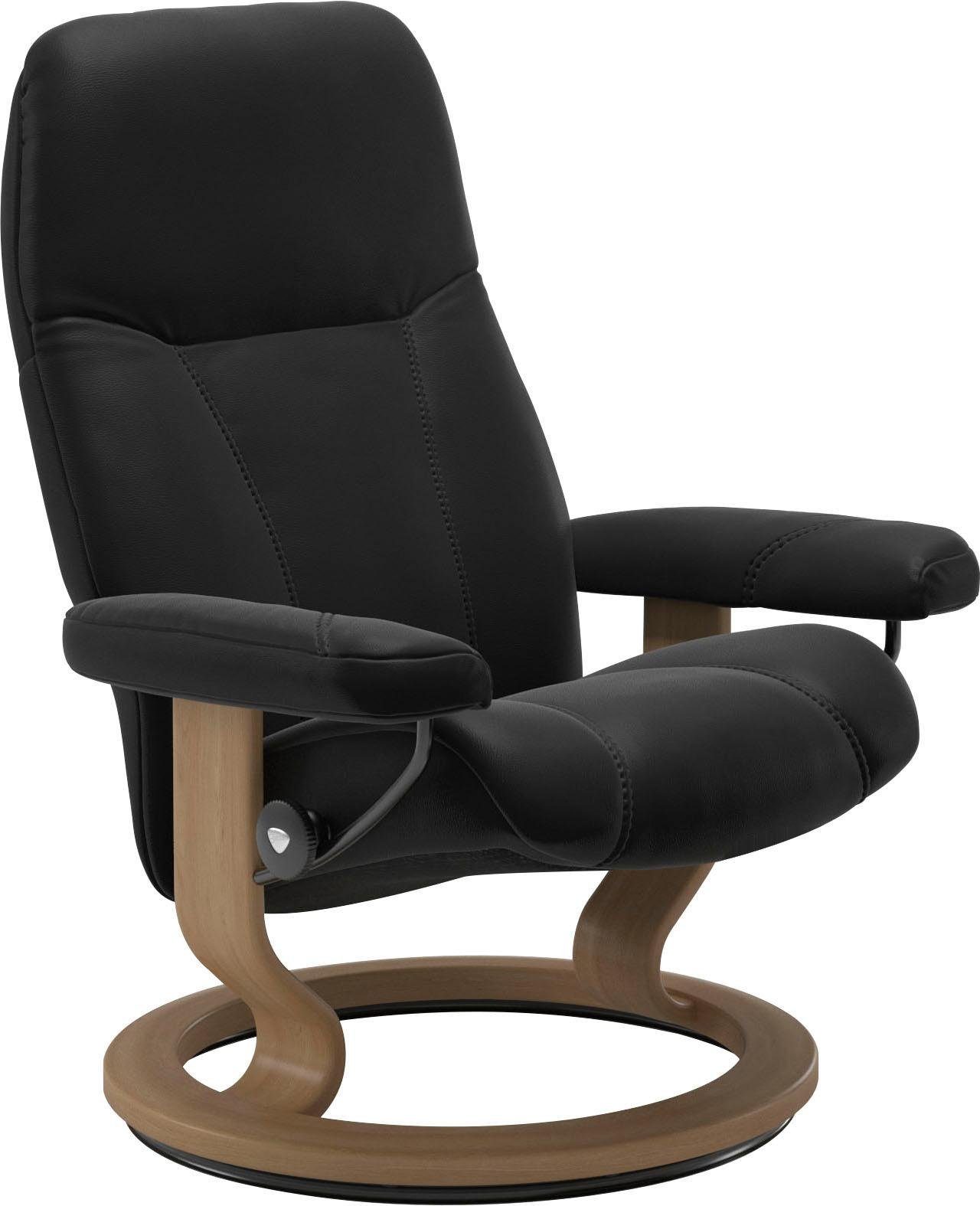 Stressless® Relaxsessel Consul, mit Classic Base, Größe M, Gestell Eiche