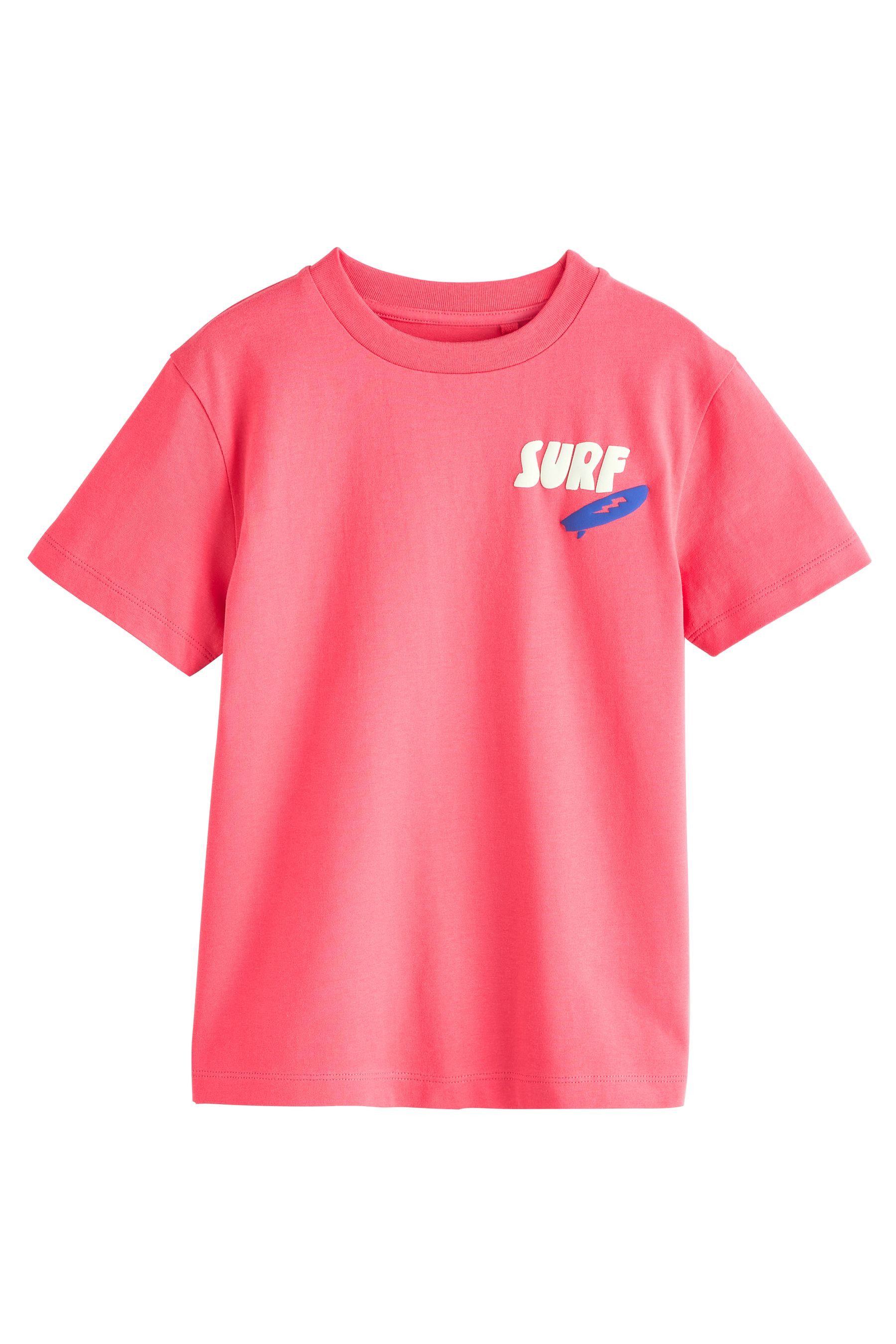 Next T-Shirt Schlichtes Shirt aus 100 % Baumwolle (1-tlg)