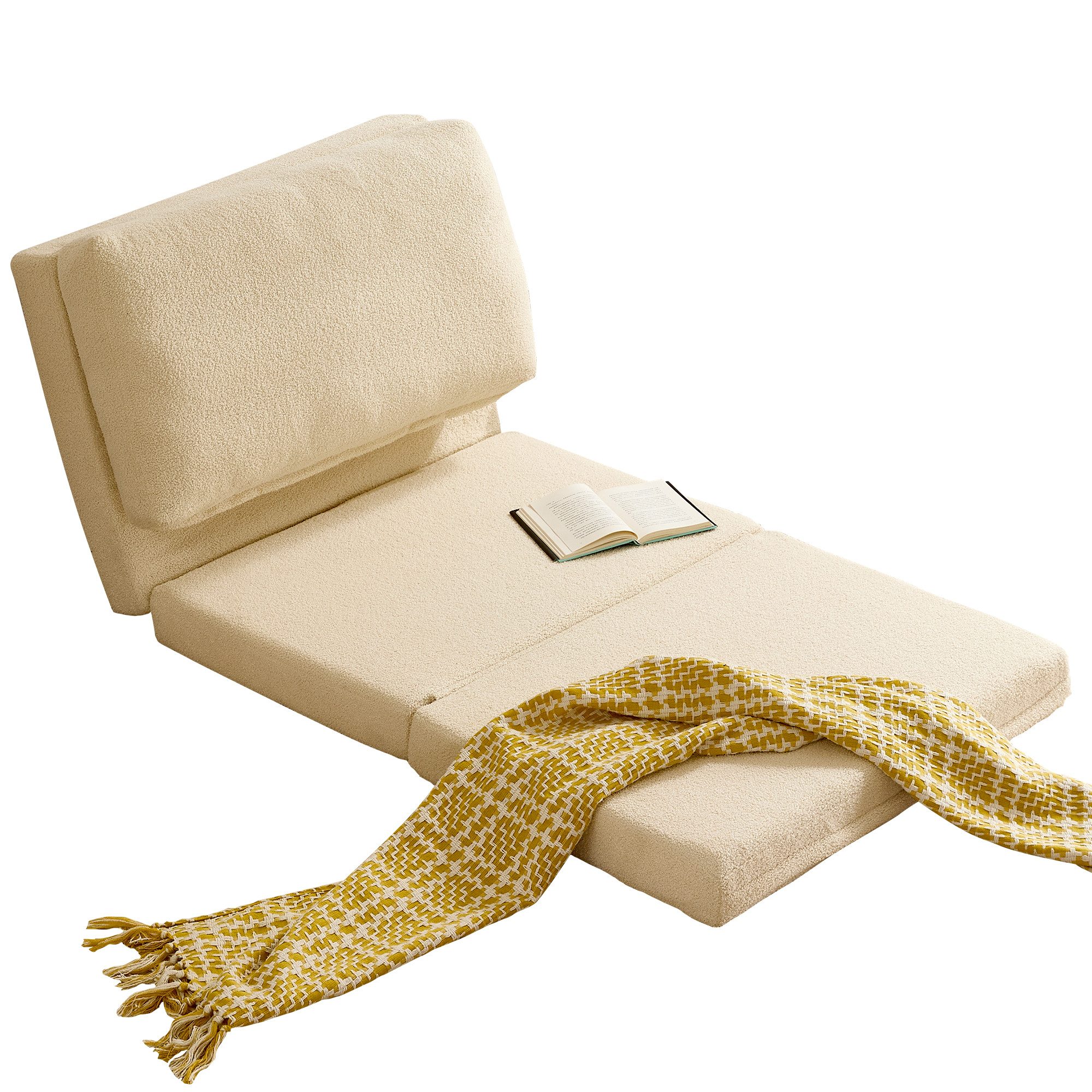 OKWISH Sofa Klappbares Einzelsofa, Klappbares Sofa günstig online kaufen