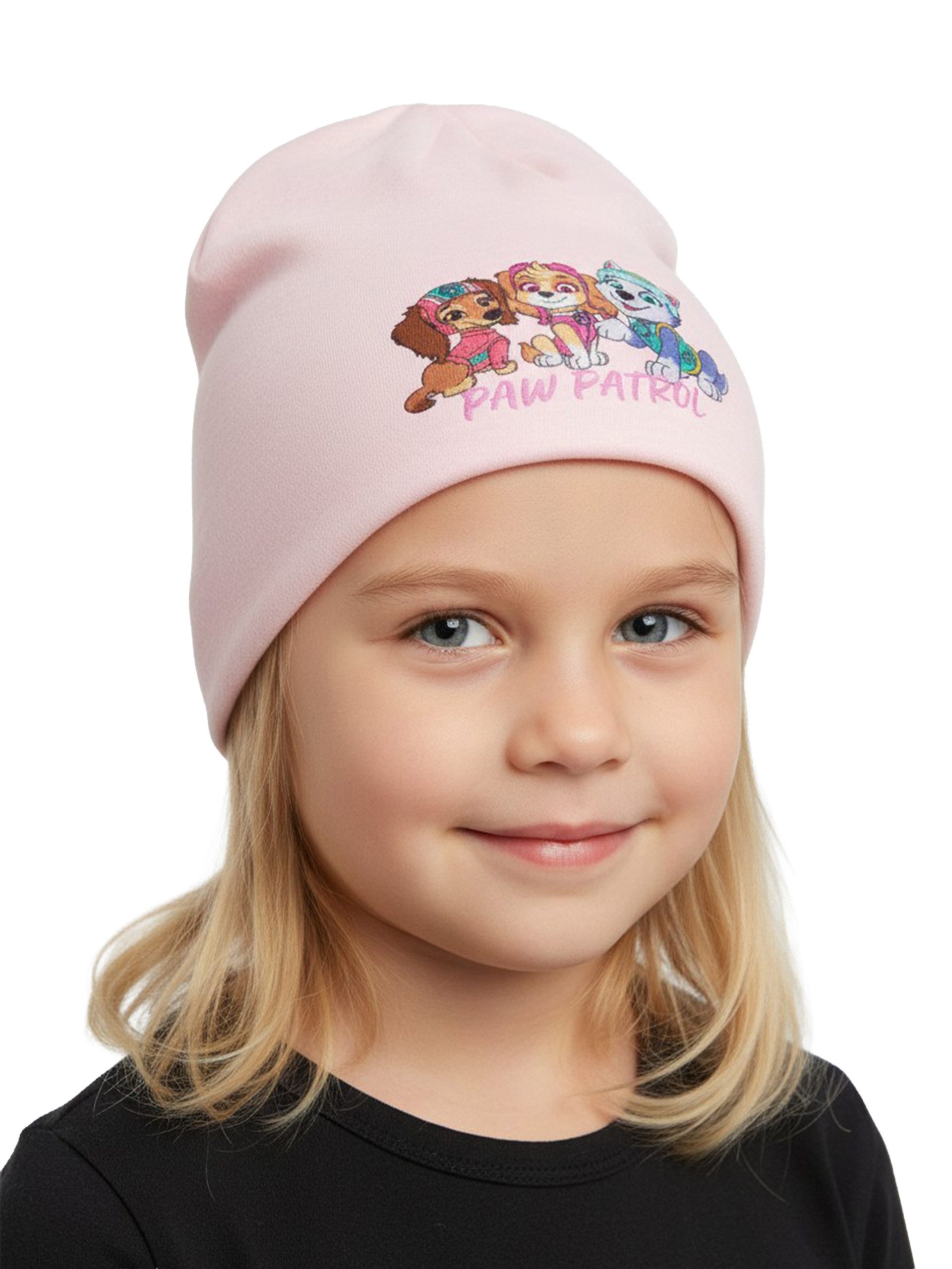 United Labels® Strickmütze Paw Patrol Beanie Girls Übergangsmütze Mütze