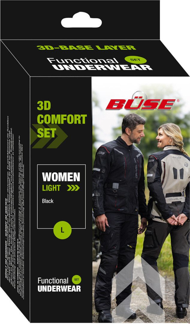 Büse Funktionshose 3D Comfort Damen Funktionswäsche Set Atmungsaktiv
