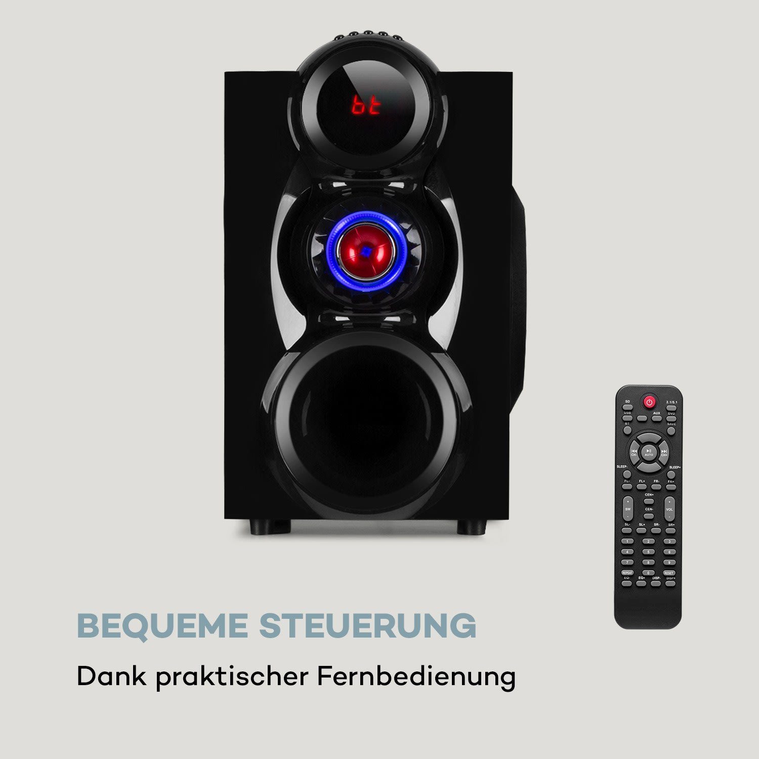 (190 X-Gaming W) Lautsprechersystem Auna