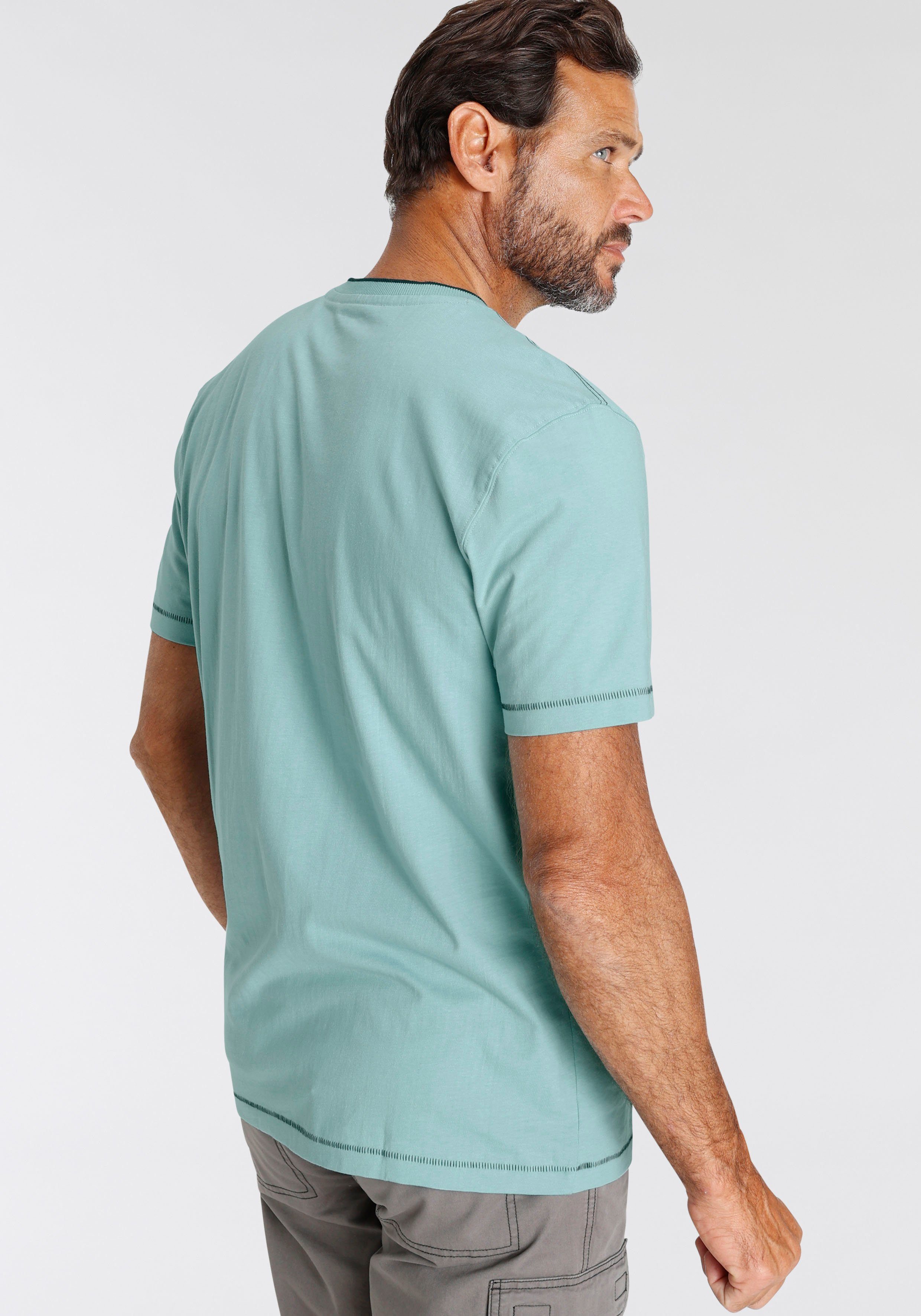 Man's World T-Shirt Kurzarm, lässige Passform, günstig online kaufen