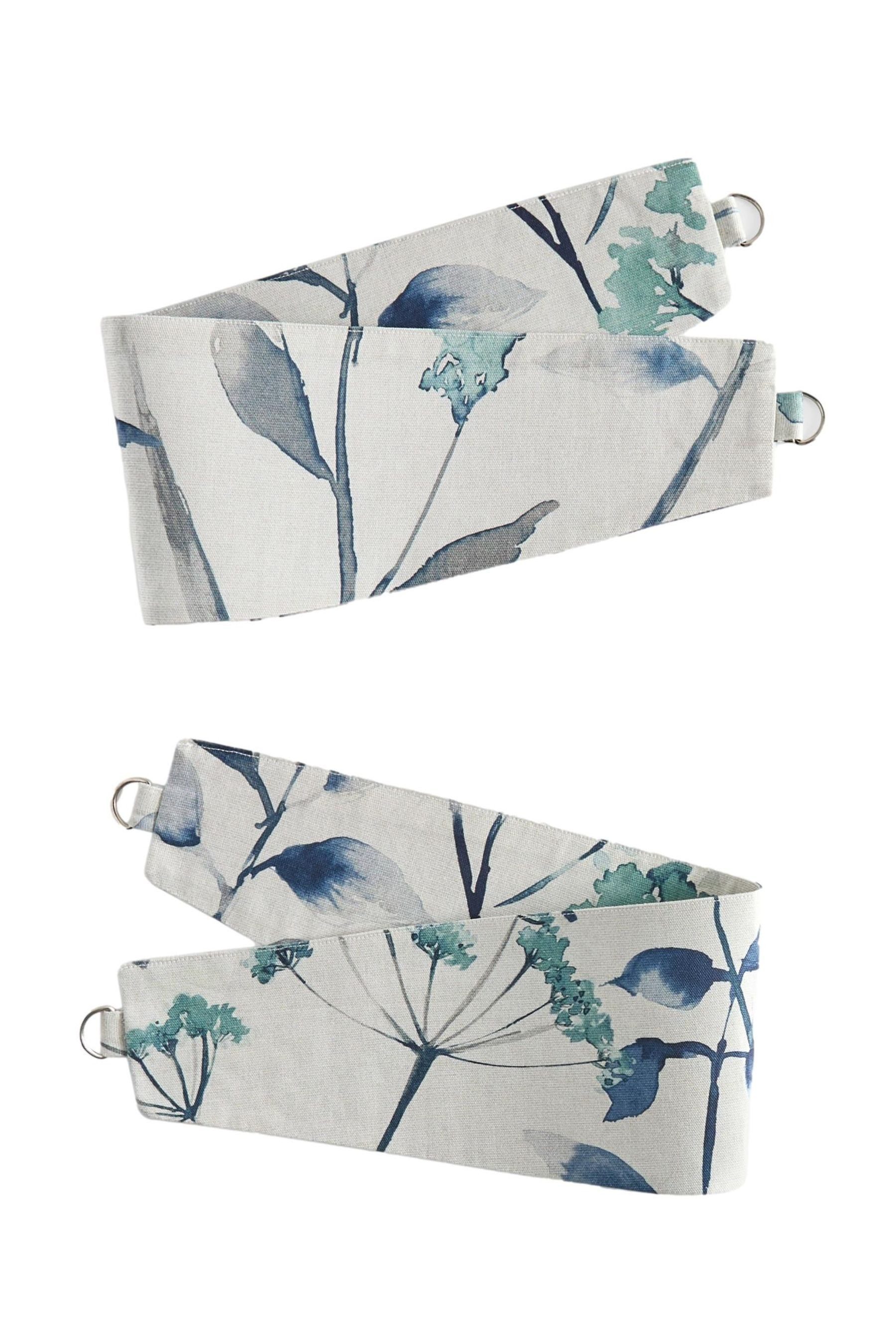 Raffhalter Set mit 2 Isla-Raffhaltern mit Blumen-Print
