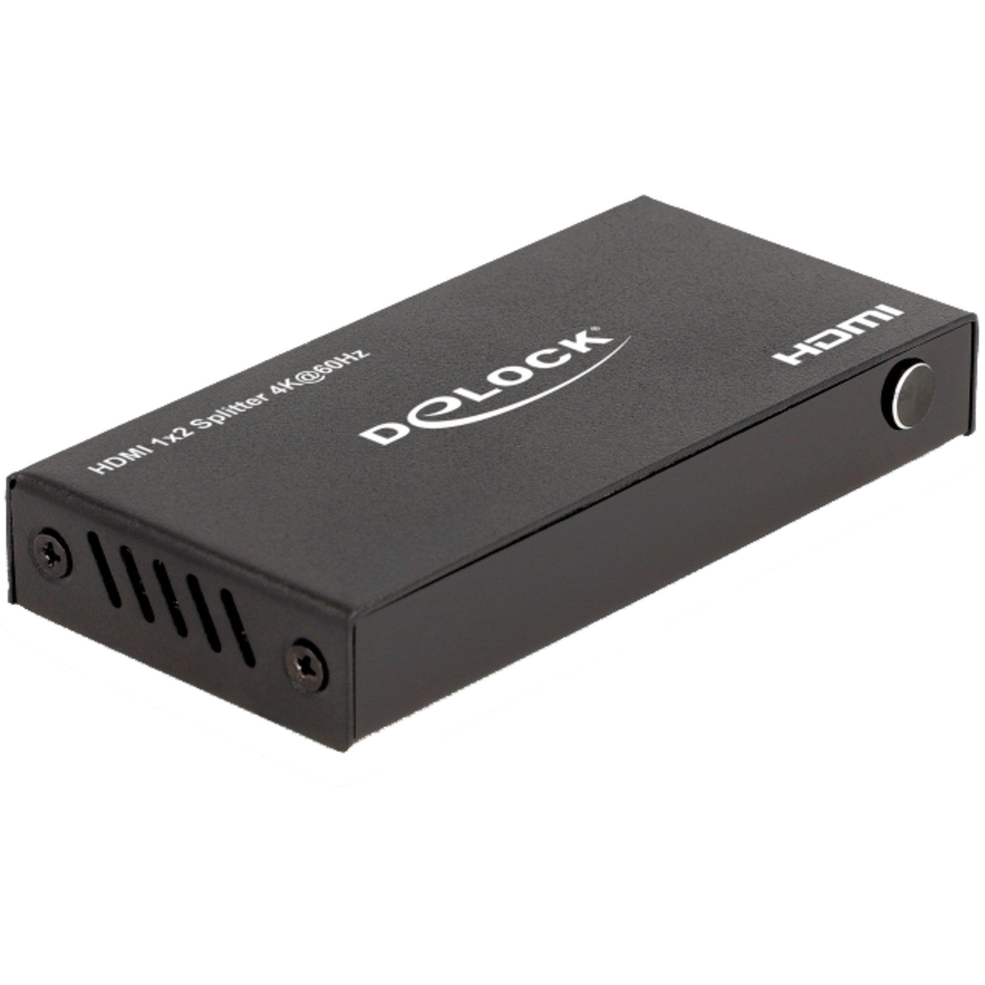 DeLOCK HDMI Splitter 1 x HDMI in zu 2 x HDMI out Netzwerk-Switch