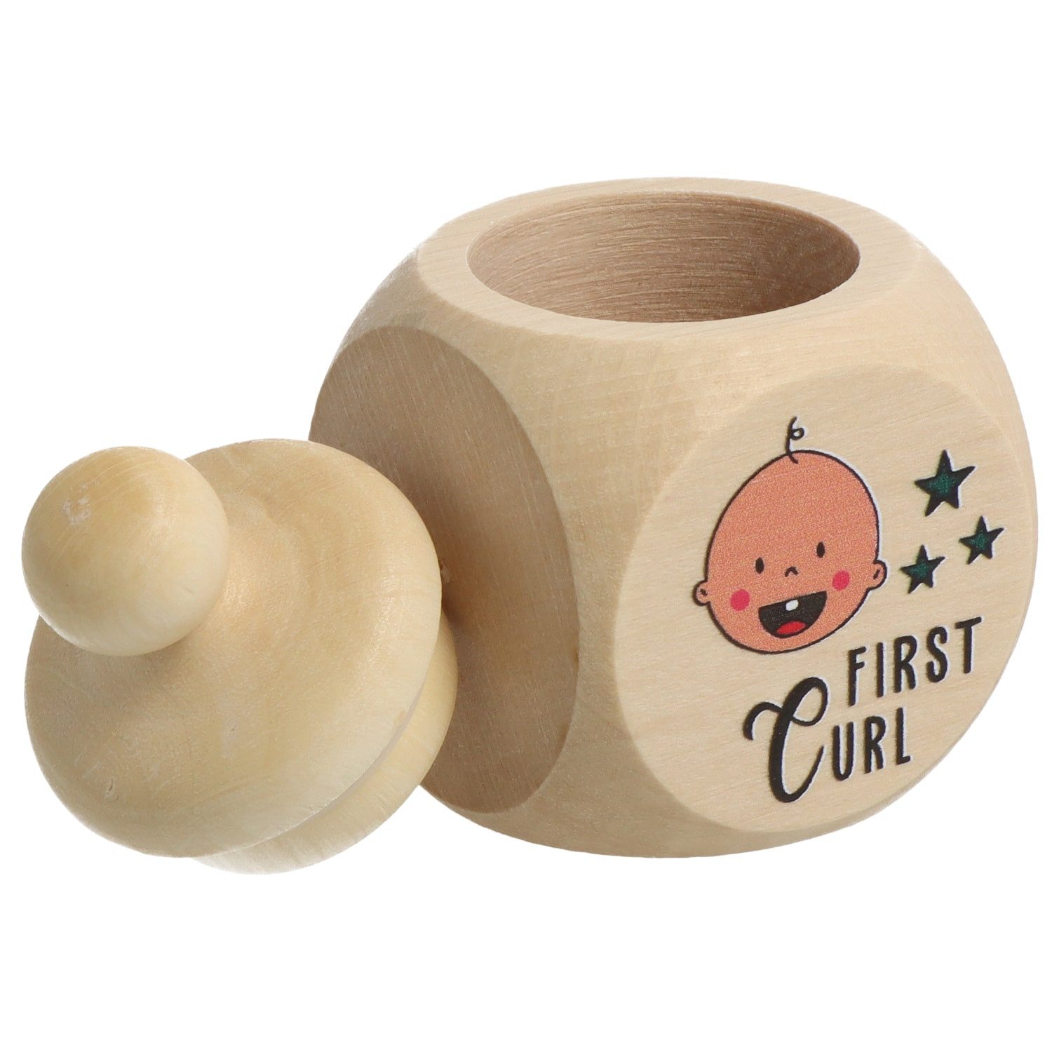 Spruchreif® Zahndose Milchzahndose aus Holz mit Schraubdeckel · Zahndose zur Aufbewahrung (1 St)