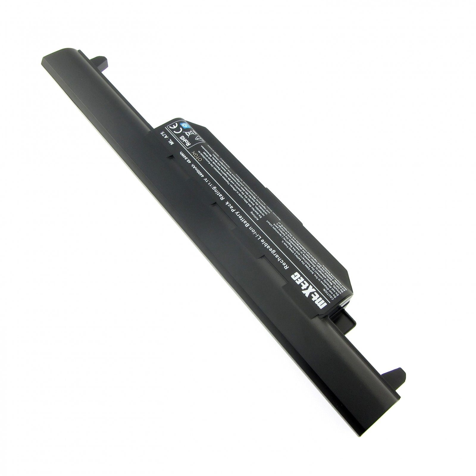 Akku für ASUS (LiIon) MTXtec Laptop-Akku, Zellen, 4400mAh 48 6 6 A32-K55, 10.8V, Zellen, Lithium-Ionen Wh, LiIon,