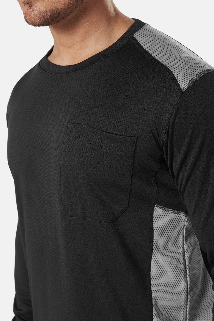 Dickies Kapuzensweatshirt Dickies Workwear T-Shirt L/S PERFORMANCE TEMP IQ365 TEE