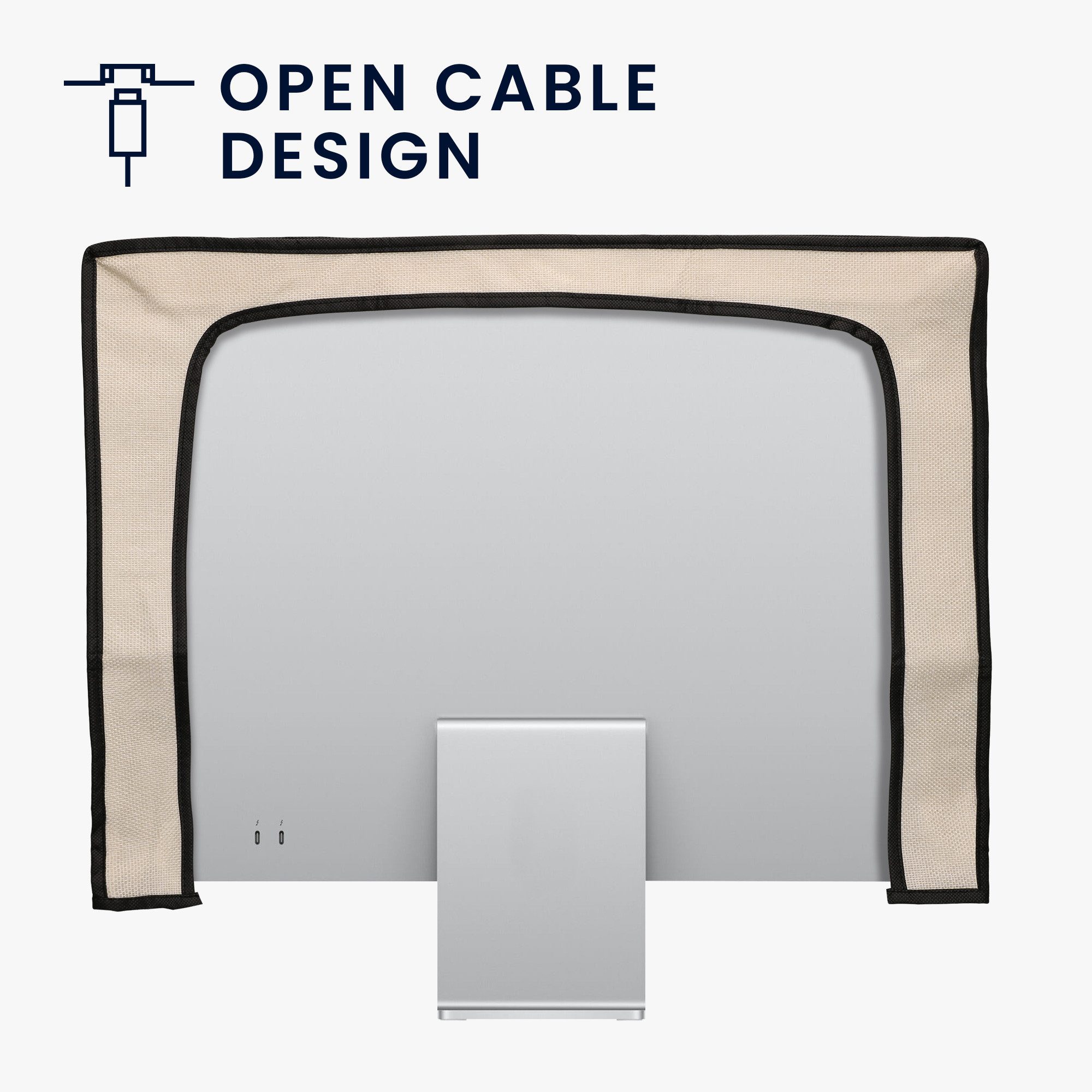 kwmobile Etui Leinen Hülle für 27-28" günstig online kaufen