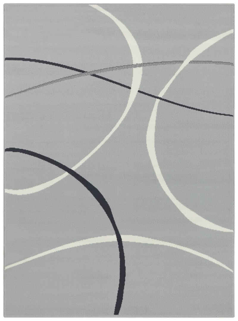 Designteppich »MEISE«, GMD Living, rechteckig, Höhe 8 mm, hochwertiger Velours Design-Teppich, 160 x 220 cm