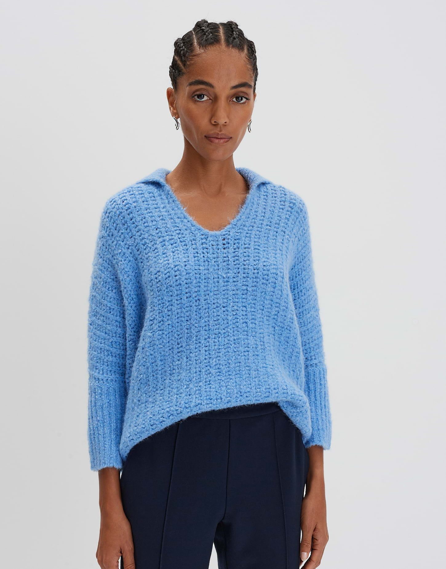 someday Strickpullover Grober Strickpullover TUMALLY Loose günstig online kaufen
