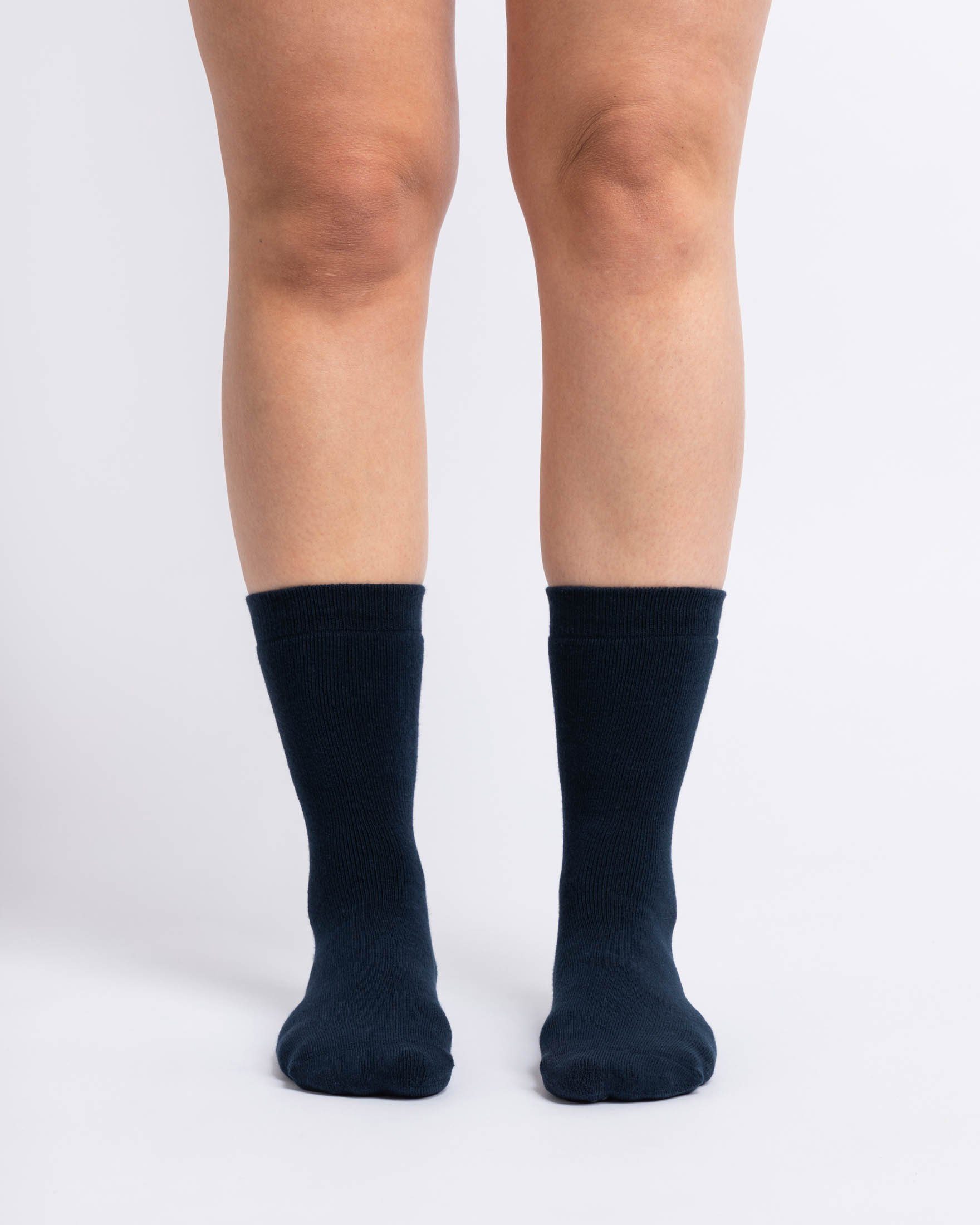 (2-Paar) Anti-Rutsch-Noppen aus & in Bio-Baumwolle, Herren Socken Design Damen süßem Anti-Rutsch (SNOCKS) SNOCKS ABS-Socken Blau