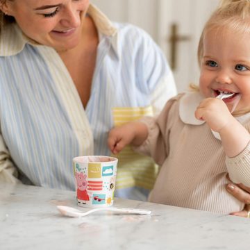 KOZIOL Kindergeschirr-Set Easy Eater Peppa Pig 3-tlg. (3-tlg), 1 Personen, Kunststoff