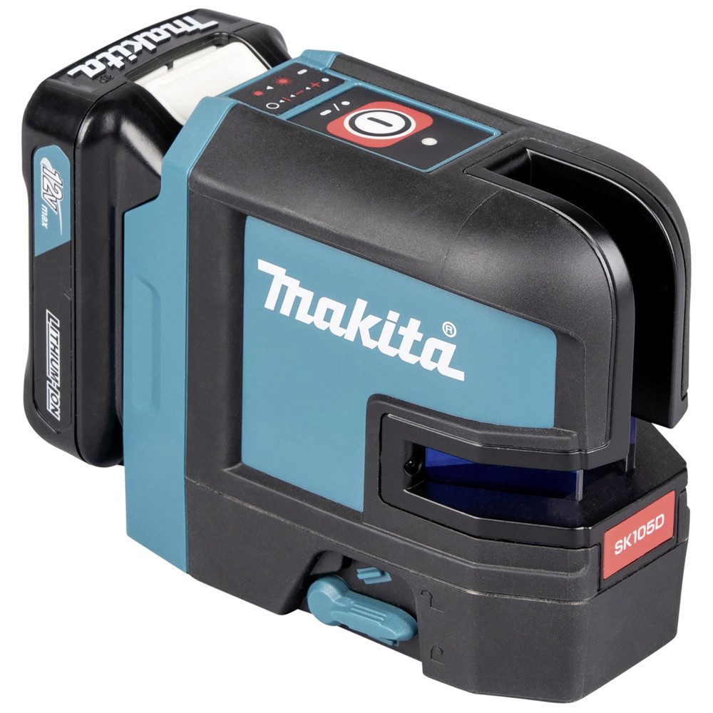 Makita Nivelliergerät Makita Kreuzlinienlaser Reichweite (max): 25 m, (SK105DZ)