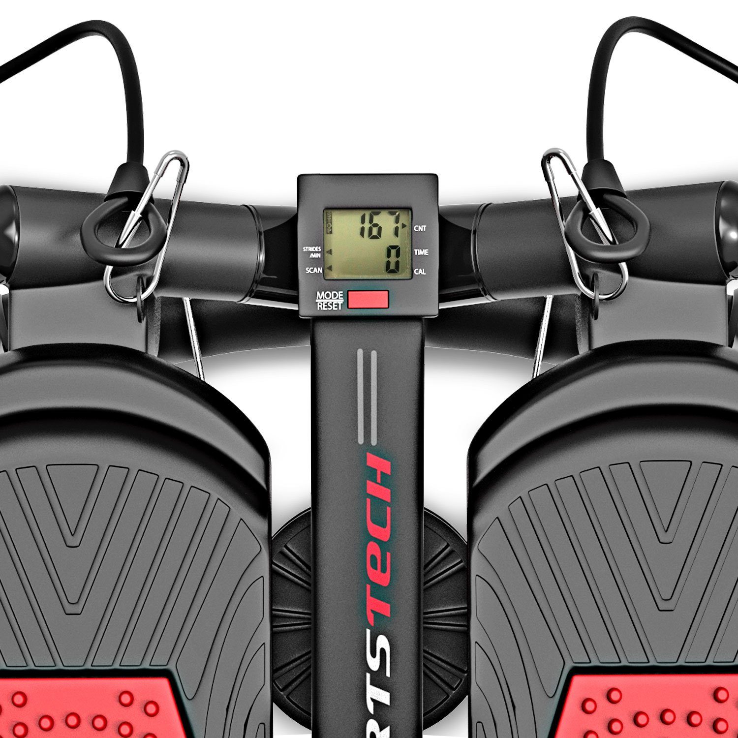 - mit STX300, Mini-Stepper Ropes Sportstech Twister Stepper 2in1 STX300 Power
