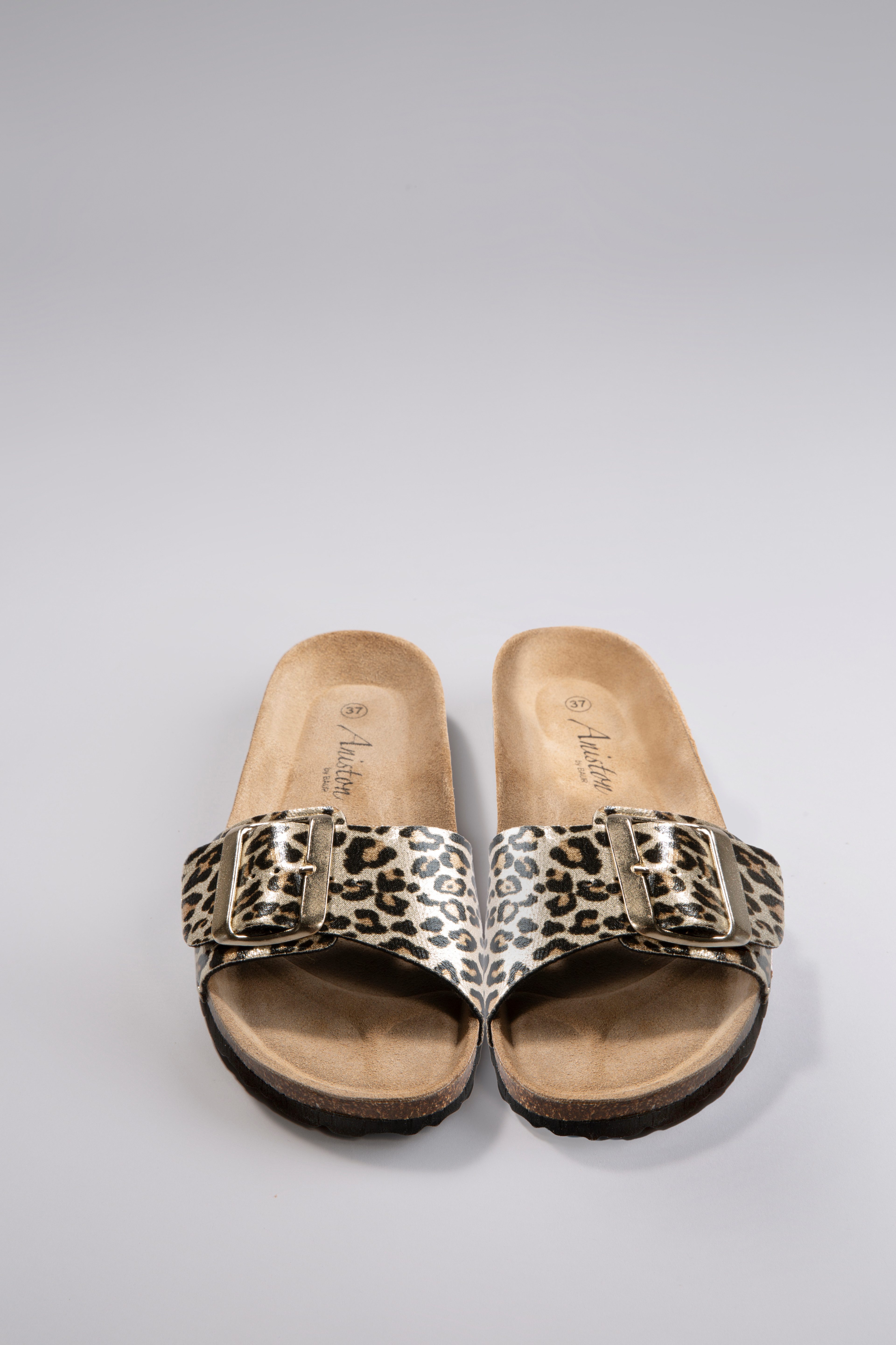 Aniston SHOES Pantolette, Strandschuh, Sommerschuh, Urlaubschuh, leo - NEUE günstig online kaufen