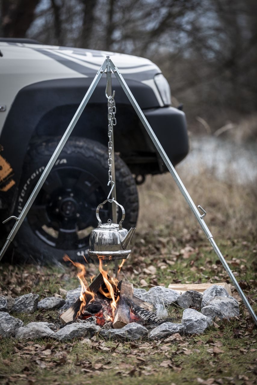 Petromax Schwenkgrill Petromax Dreibein mit Kette und Haken