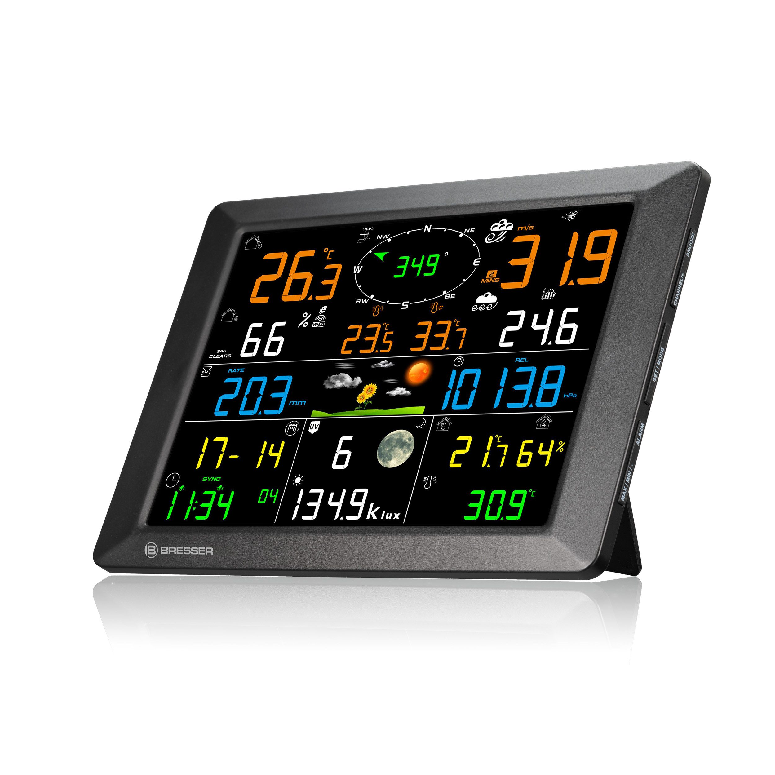 BRESSER BRESSER 7-in-1 LoRa Profi-Wetterstation Terral Wetterstation