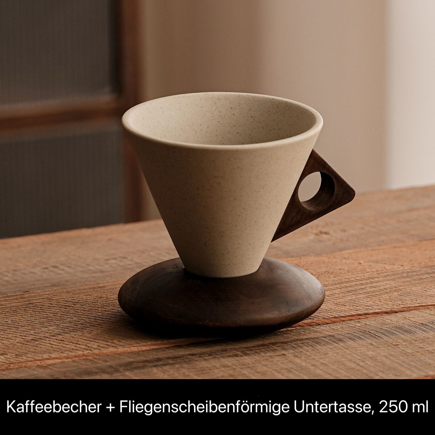 HoyoLee Handels GmbH Kaffeeservice Holz Kaffeebecher Set, Elegant, Hochwertig, Festgeschenk Kaffeeservice