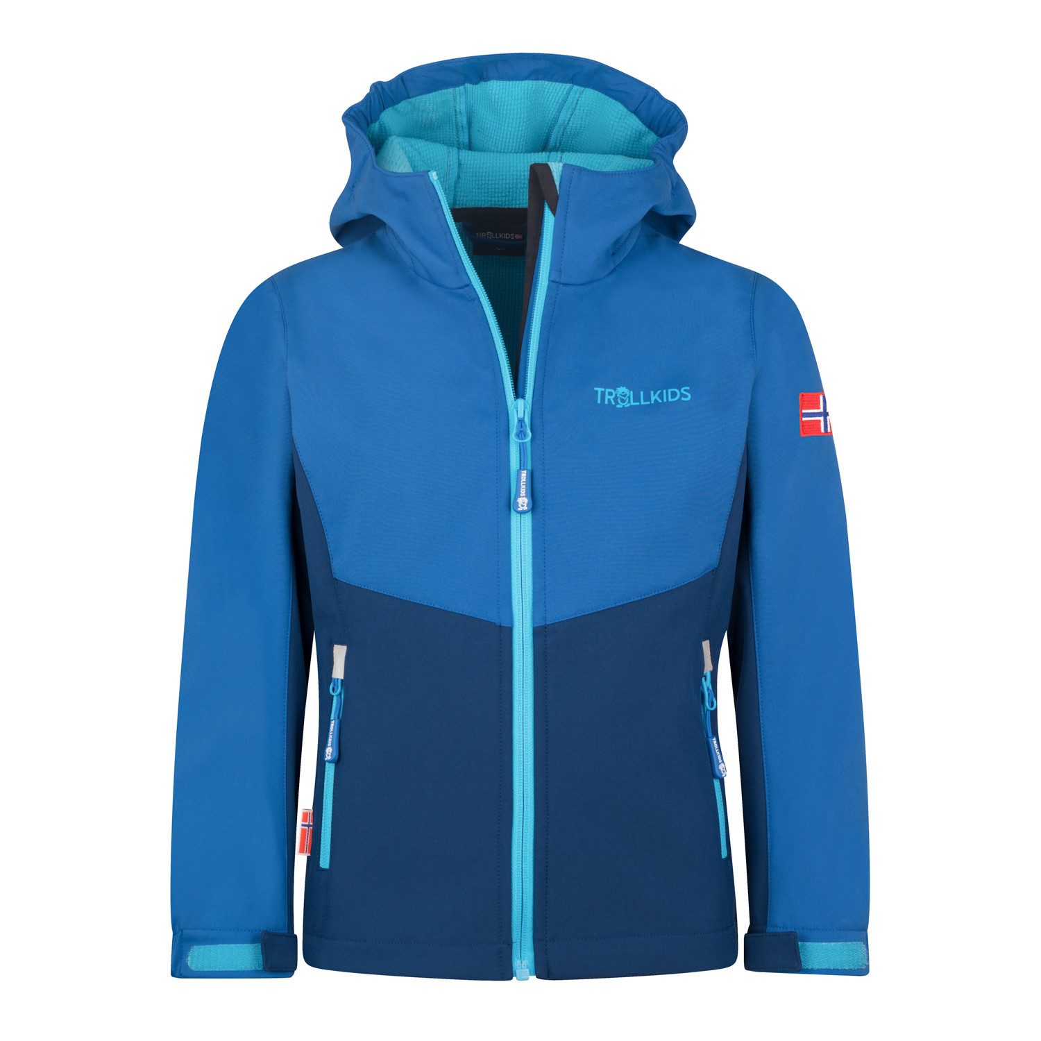 Alpinblau/Dunkelindigo/Poolblau