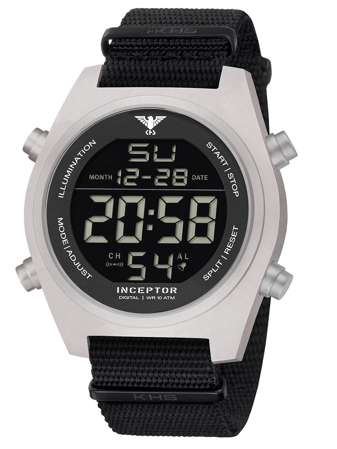 KHS Digitaluhr Inceptor Steel Digital