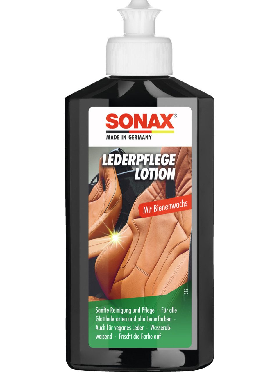 Sonax Lederpflegelotion 250ml Autopolitur