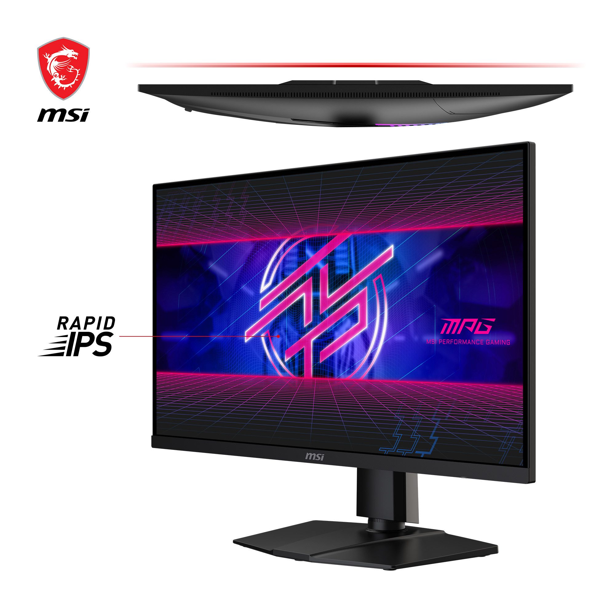MSI MPG 274URF QD Gaming-Monitor (69 cm/27 ", 3840 x 2160 px, 4K Ultra HD, 0,5 ms Reaktionszeit, 160 Hz, 5-Wege Joystick Navigation)