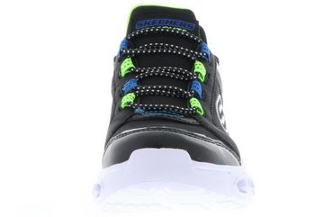 Skechers 403843L/BKLM S Lights-Hypno-Flash 2.0-Odelux Black/Lime Sneaker Fersenpolsterung