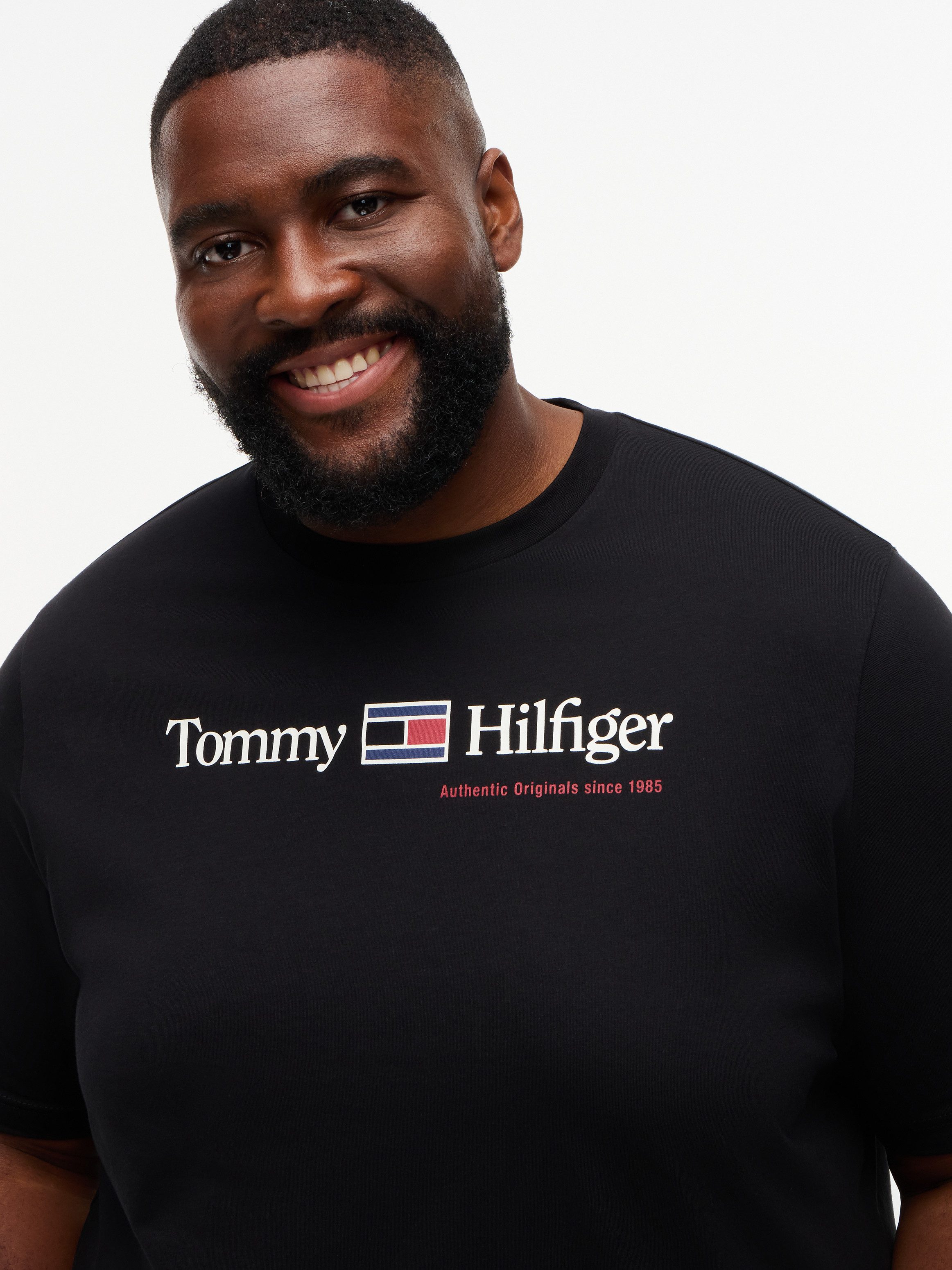 Tommy Hilfiger Big & Tall T-Shirt BT-BRAND LOVE RWB GRAPHIC Große Größen