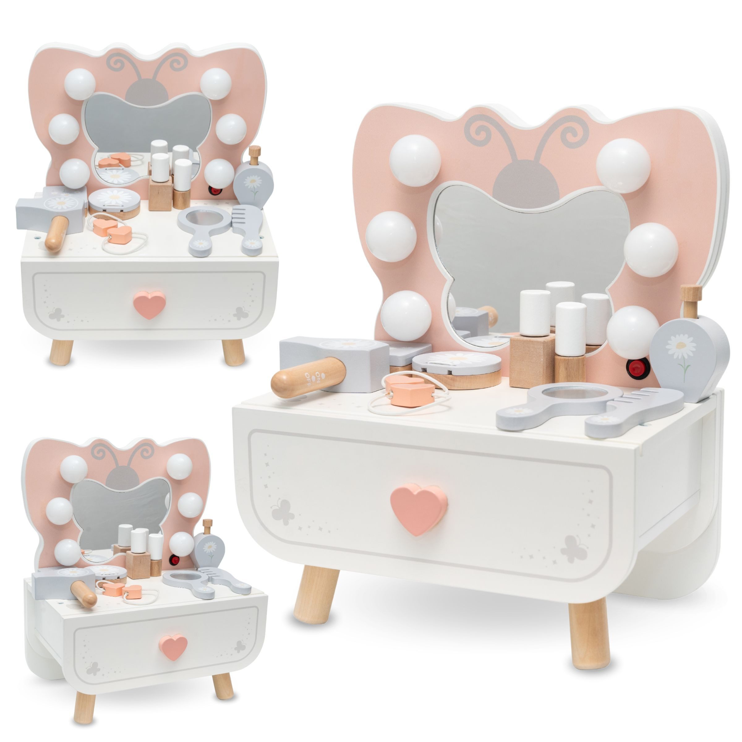 Mamabrum Schminktisch Mini Schminktisch Butterfly mit günstig online kaufen