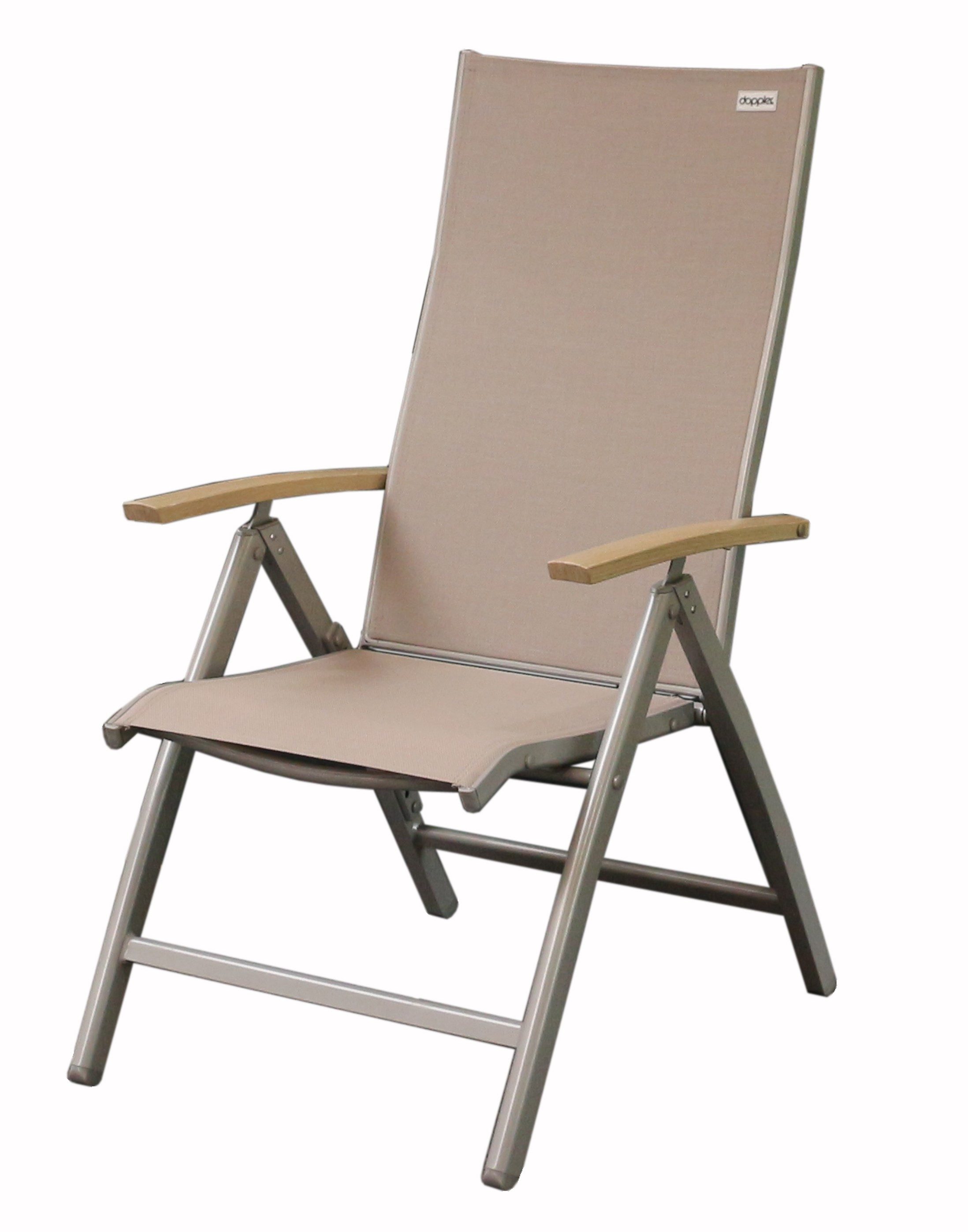 doppler® Gartenstuhl DOPPLER Expert Multipositionssessel beige günstig online kaufen