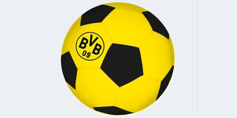BVB Fußball BVB Neopren Fußball 22 cm