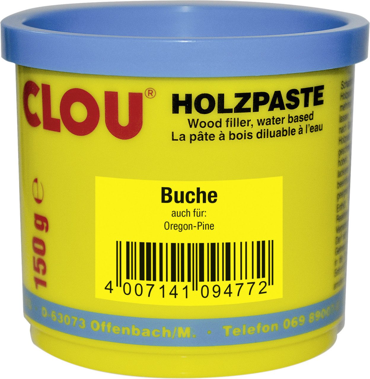 CLOU Holzlack Clou Holzpaste 150 g buche
