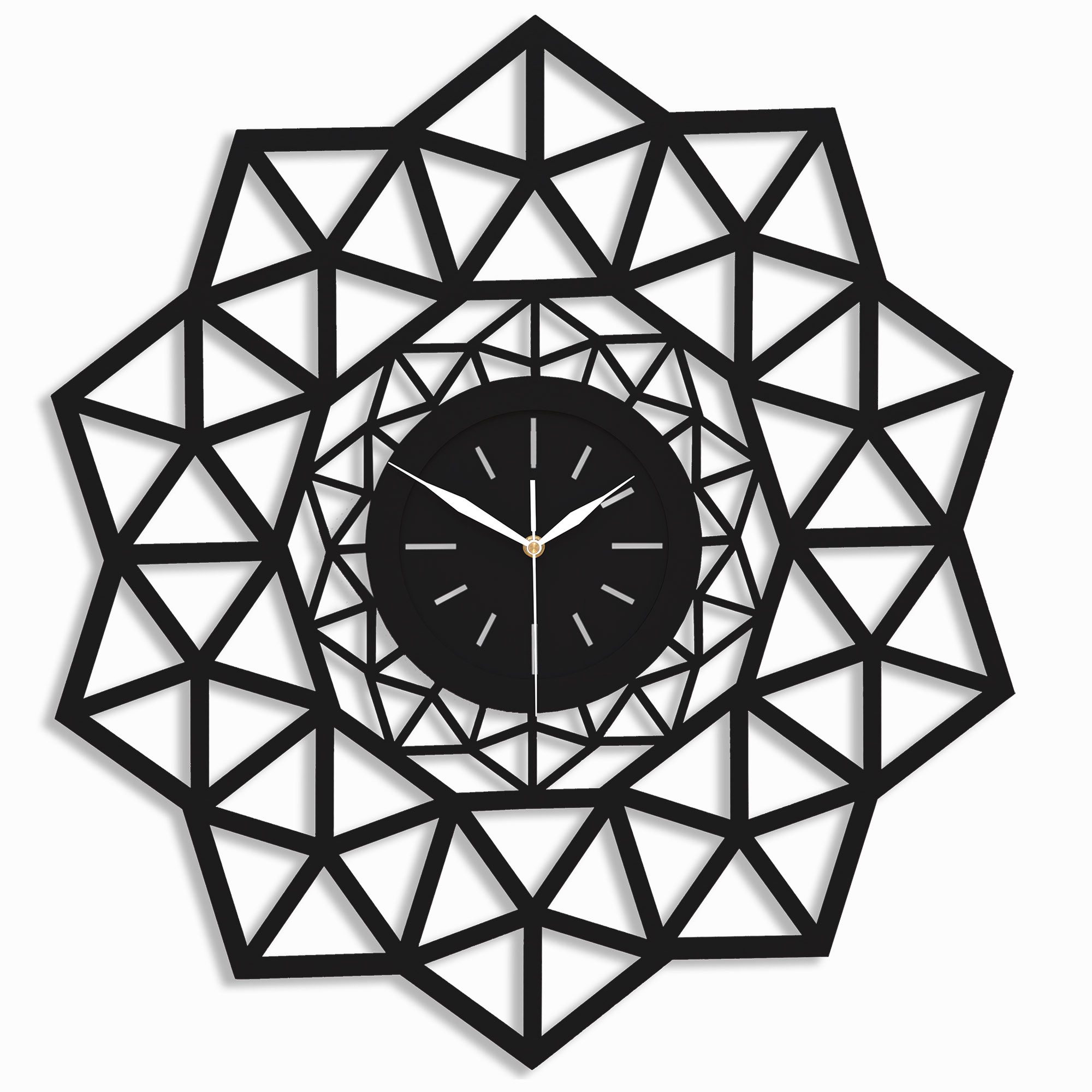 ORNAMENTI Wanduhr Groß, moderne, geometrisch, hingucker günstig online kaufen