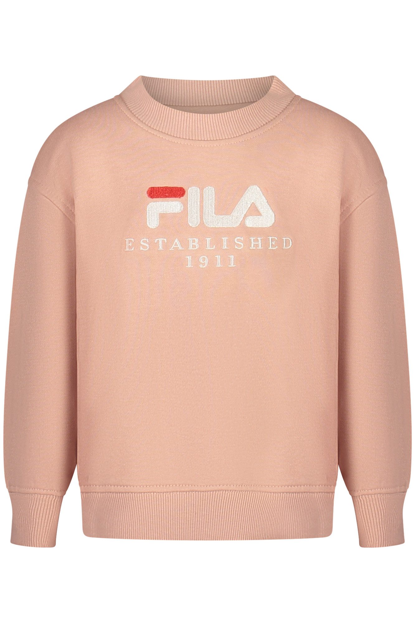 Fila Rosa Mädchen-Sweatshirt aus Bio-Baumwolle mit