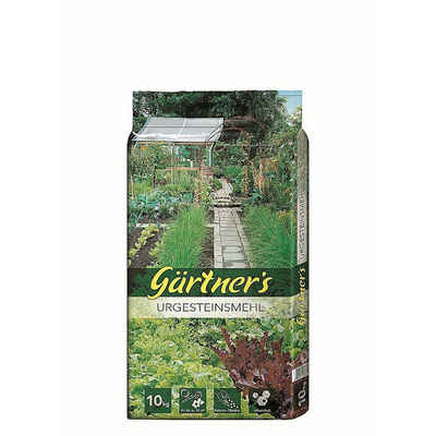 Gärtner's Gartendünger Urgesteinsmehl 10 kg Bodenhilfsstoff Bodenverbesserer