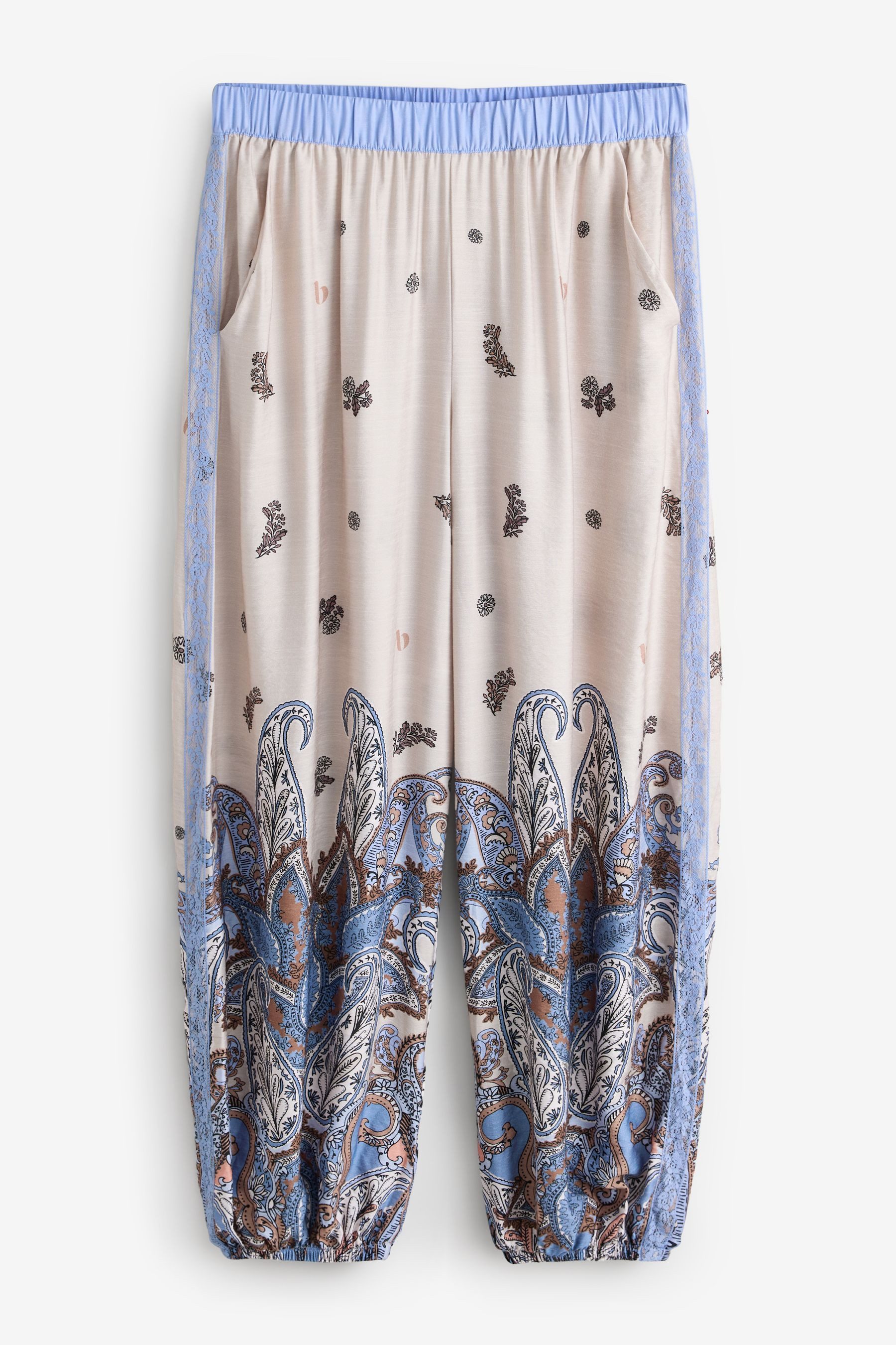 B by Ted Baker Pyjama B by Ted Baker Paisley-Schlafanzug mit Ballonhose (2 tlg)