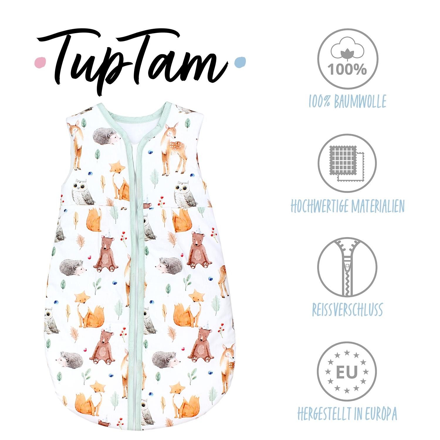 TupTam Babyschlafsack 2.5 TOG ärmellos wattiert günstig online kaufen