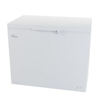 TroniTechnik Gefriertruhe Einstellbarer Temperaturregler, kühlen und gefrieren BORGAR 295 PRO, 107.4 cm breit, 290 l, inkl. Dual Thermostat, LED Licht, Griff, Schloss, Rollen, Einlegekorb