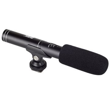 ayex Mikrofon ayex MIC01 Kamera-Richtmikrofon mit Schaumwindschutz