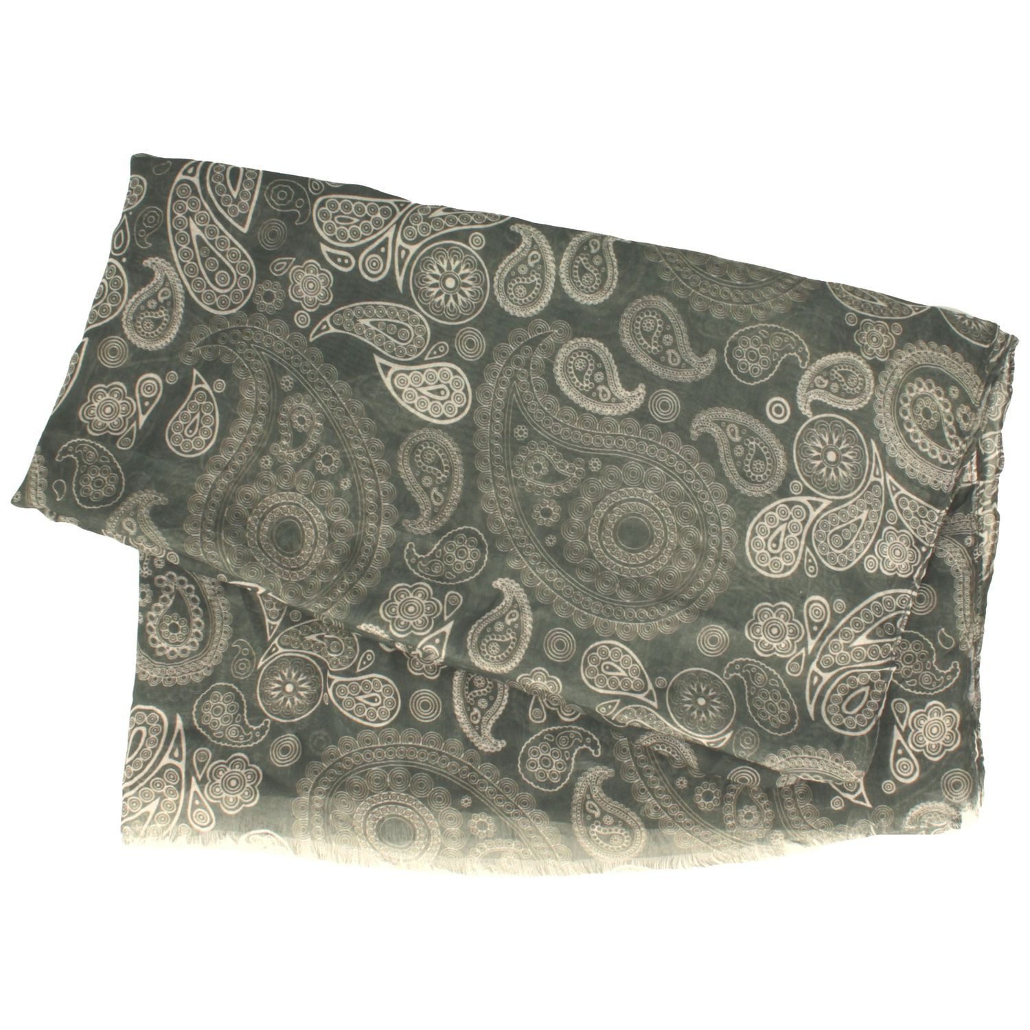 Breiter Modeschal, Paisley Trachtenschal