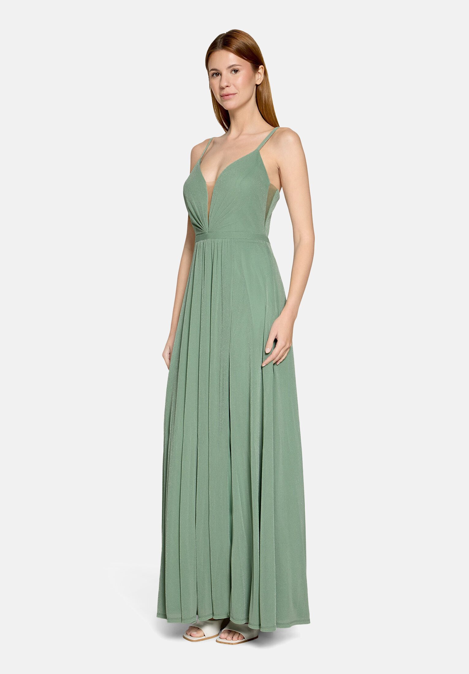 Vera Mont Abendkleid Damen mit Lurexfaden