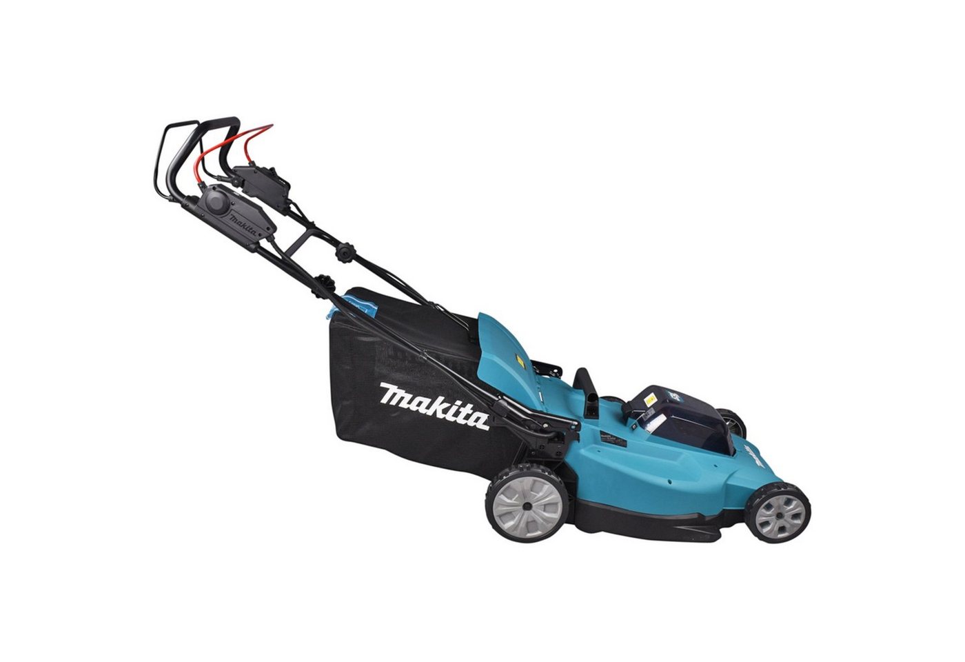 Thumbnail - Makita Akkurasenmäher Makita Akku-Rasenmäher DLM539PT2, 36Volt, (2x Li-Ionen Akku 5,0Ah, mit Radantrieb)