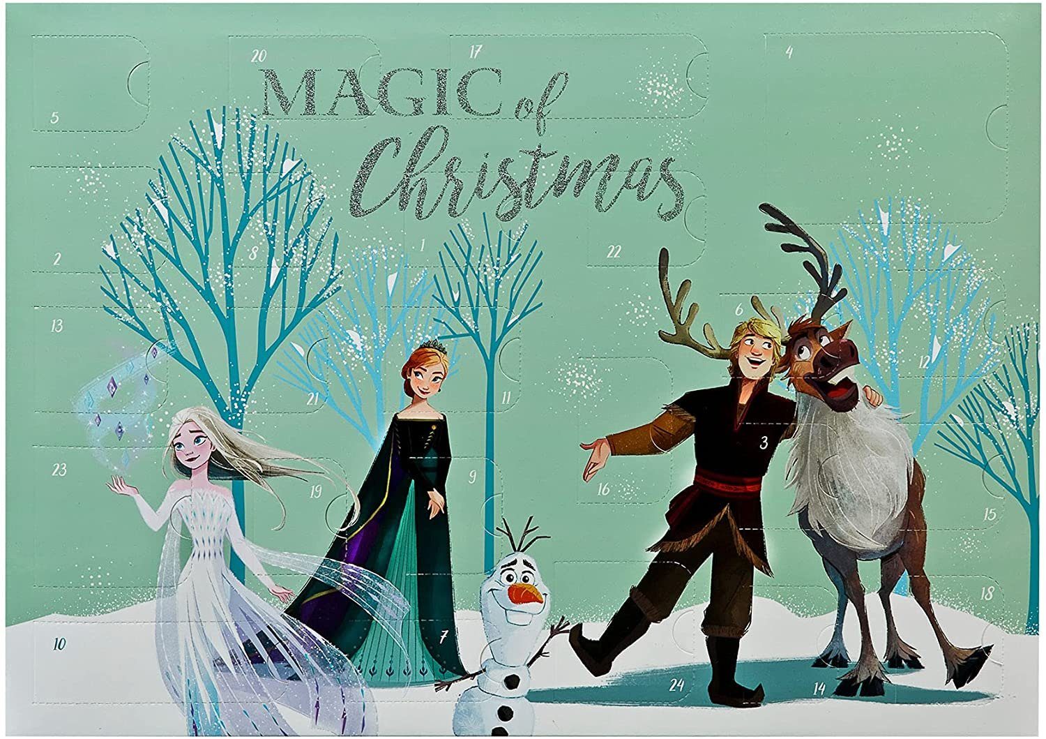 UNDERCOVER Adventskalender Undercover Adventskalender gefüllt Disney Frozen Mit Glitzereffekt FRT