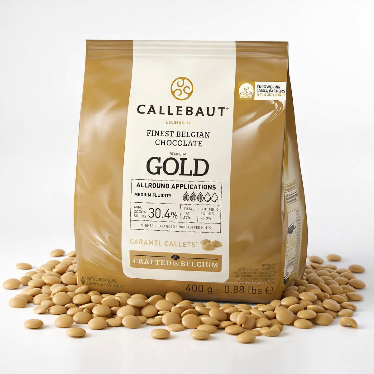 Callebaut Schokolade Callebaut GOLD Karamell-Schokoladenkuvertüre