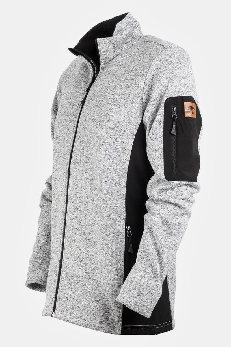 FORSBERG Fleecejacke Strickfleece Jacke