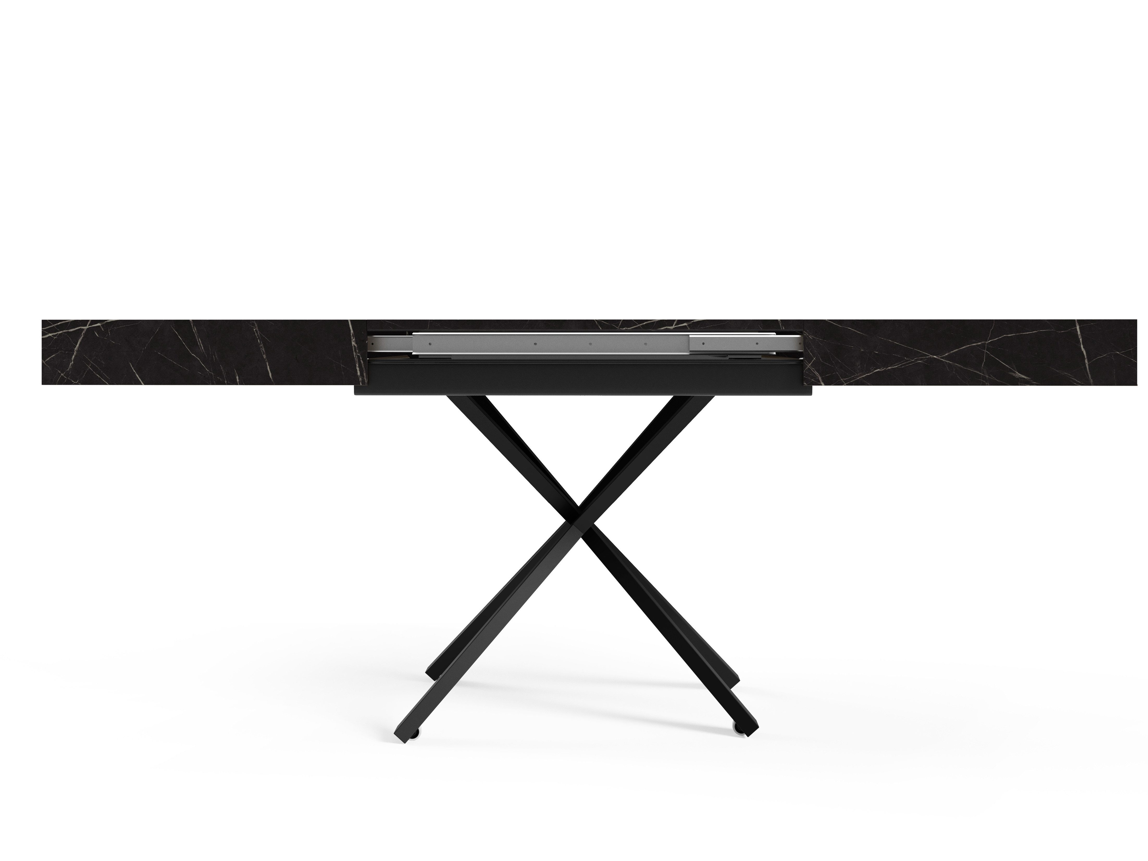 Compleo Couchtisch ausziehbar und höhenverstellbar, Elegant, funktionale Lösung SEA