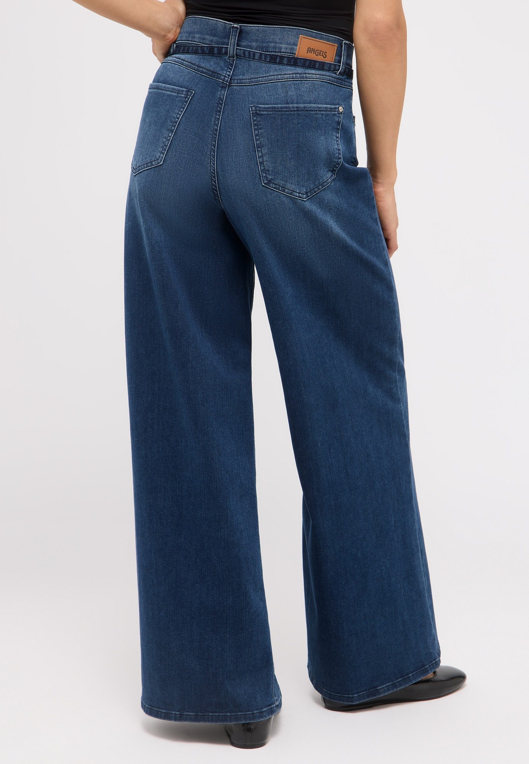 ANGELS Relax-fit-Jeans LIVA BELT mit sehr günstig online kaufen
