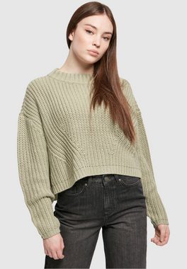 URBAN CLASSICS Rundhalspullover Urban Classics Damen Ladies Wide Oversize Sweater (1-tlg)